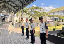 Lapas Luwuk Mengheningkan Cipta untuk ASN Jayawijaya dan Korban Virgo Transport 8
