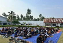 Dari Lapas Ampana, Pegawai dan WBP Berdoa Memohon Hujan