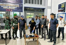 Lapas Luwuk Bersama TNI-Polri Gelar Razia dan Tes Urine Massal