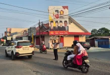 Strong Point Pagi, Satlantas Touna Atur Lalu Lintas di Jam Sibuk