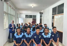 Warga Binaan Lapas Luwuk Semangat Ikuti Program Belajar Calistung