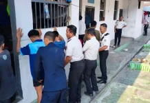 Lapas Ampana Geledah Kamar Hunian Warga Binaan