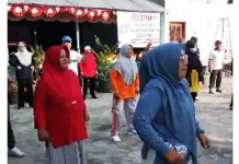 Sekretariat PPI Kabupaten Tojo Una-Una Gelar Senam Kesehatan untuk Lansia
