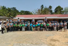 Bhayangkara Tadulako Overland Salurkan Bansos untuk Lima Belas Warga Tojo