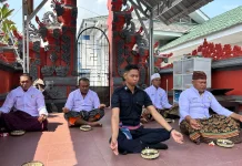 Warga Binaan Hindu Lapas Luwuk Ikuti Bimbingan Kerohanian