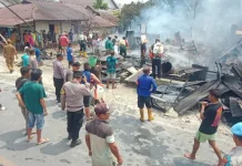 Tiga Rumah di Poso Ludes akibat Korsleting Alat Penyedot BBM