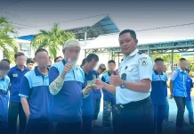 Warga Binaan Lapas Luwuk Terima Upah Premi Rp5,9 Juta dari Hasil Kerja
