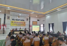 Bhabinkamtibmas Polres ToJo Una Una Dibekali Program Perlindungan Sosial
