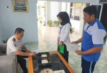 Lapas Luwuk Ketatkan Standar Higienis Melalui Uji Sampel