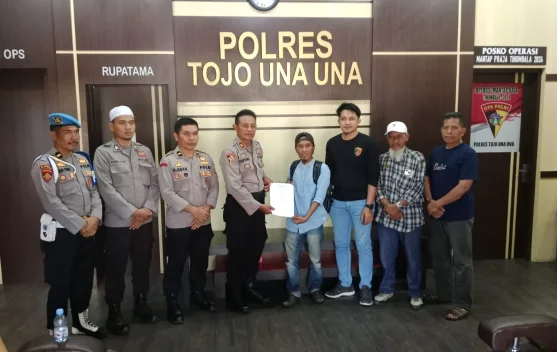 Mediasi Polres Touna dan Jurnalis Berakhir Damai