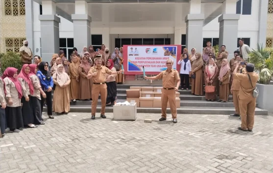 Dispursip Touna Musnahkan 3604 Berkas Arsip