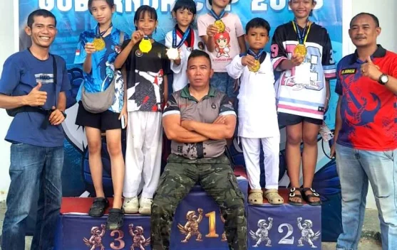 Sepuluh Orang Atlet Taekwondo Touna Ikuti Seleksi Persiapan Porprov 2026