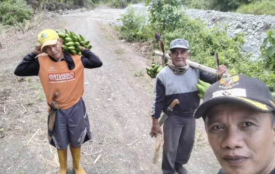 Petani Uetoli Apresiasi Peningkatan JUT menuju Lahan Pertanian