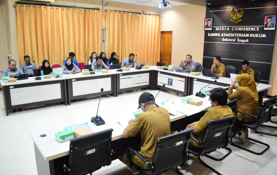 Kanwil Kemenkum Sulteng Harmonisasi Raperda Kawasan tanpa Rokok