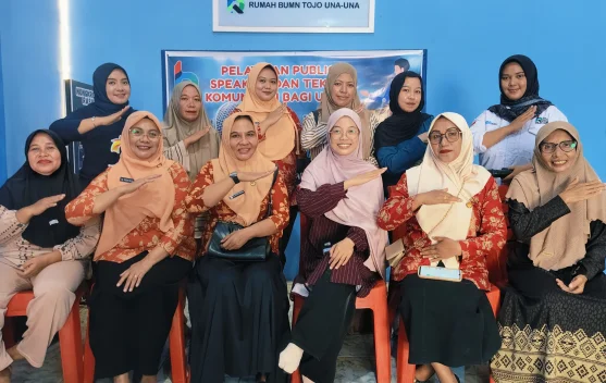 Pelatihan Public Speaking di Rumah BUMN Touna Dorong UMKM Naik Kelas