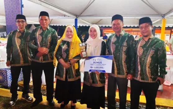 Kafilah Touna Berhasil  Juara 1 Tilawah Dewasa Putri MTQ Tingkat Sulteng di Sigi