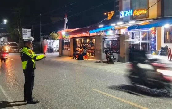 Polres Tojo Una-Una Amankan Perayaan HUT ke-90 GPdI Jemaat Ampana