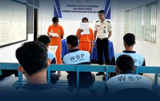 Lapas Luwuk Tanamkan Nilai Pancasila Perkuat Karakter Warga Binaan
