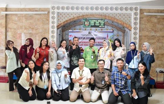 Semarak HUT RI, Kanwil Kemenkum Sulteng Edukasi Hukum Pelajar SMA Al-Azhar