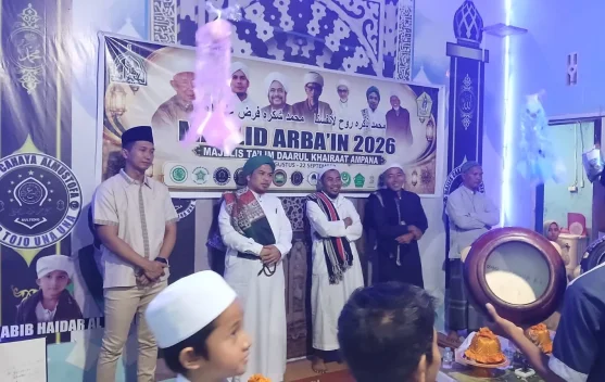 Hadiri Maulid Arba’in Kapolres Touna Ajak Masyarakat Teladani Akhlak Nabi