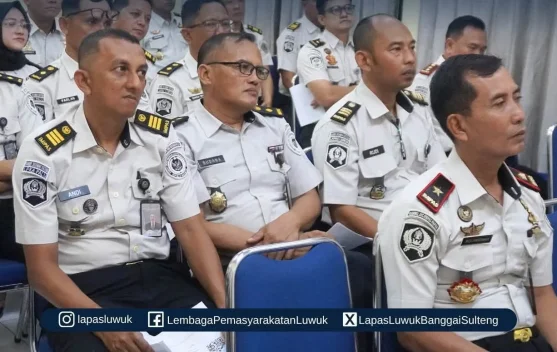 Empat Pejabat Lapas Luwuk Ikuti Penilaian Kompetensi ProASN
