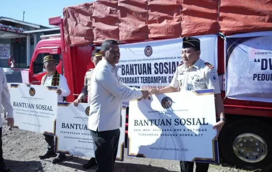 Kanwil Ditjenpas Sulteng Dukung Penanganan Gempa Flores oleh Kemenimipas
