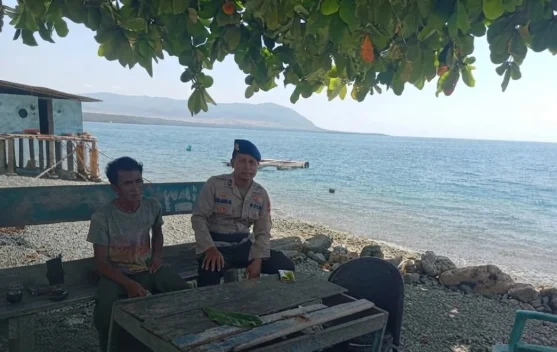 Satpolairud Polres Touna Perkuat Program Polisi Penolong di Wilayah Pesisir
