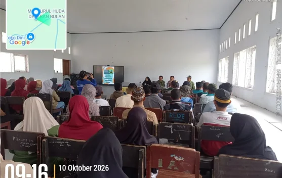 Bhabinkamtibmas Ampana Tete Sosialisasikan Pembatasan Media Sosial di Sekolah