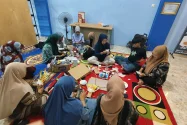 Rumah BUMN Pertamina Touna Gelar Pelatihan Pembuatan Bouquet
