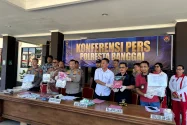 Kalapas Luwuk Hadiri Kegiatan Pemusnahan Hasil Operasi Polresta Banggai