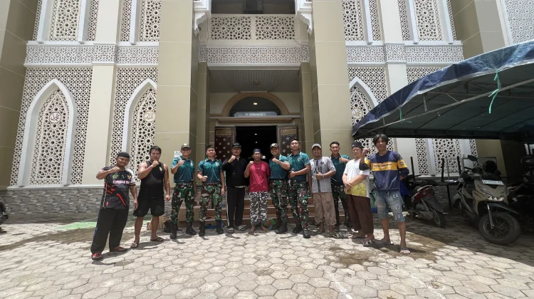 Kemenag dan TNI Sinergi Bersihkan Masjid Hidayatullah Atambua