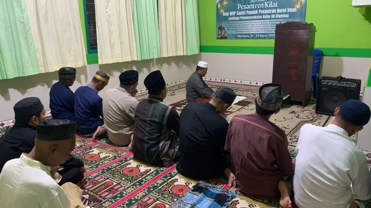Lapas Atambua Salat Tarawih dan Tadarus 1447H