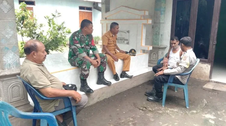 Bhabinkamtibmas Nusa Kenari Sambangi Warga