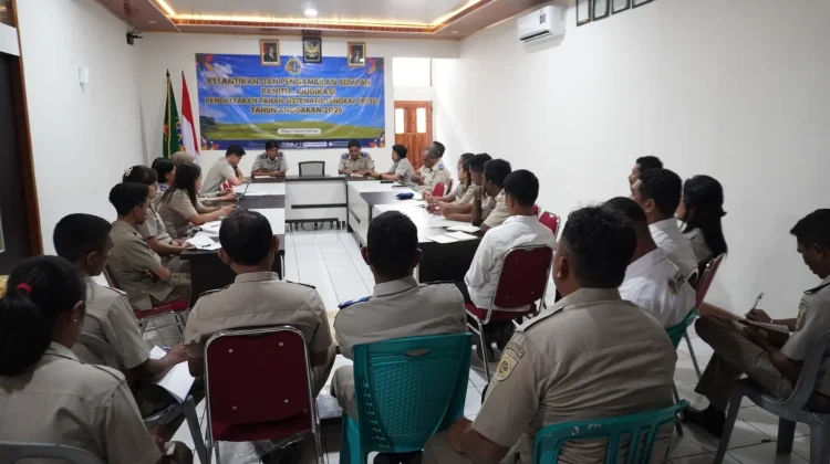 Kantah Belu Rapat Panitia Ajudikasi Program PTSL tahun 2026