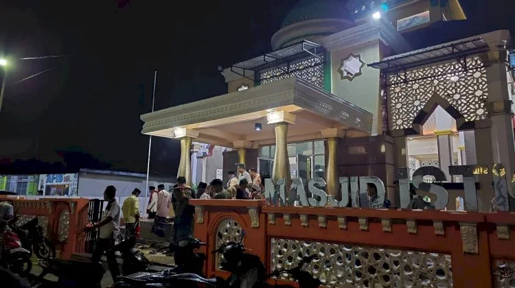 Polres Alor Amankan Tarawih Teluk Mutiara