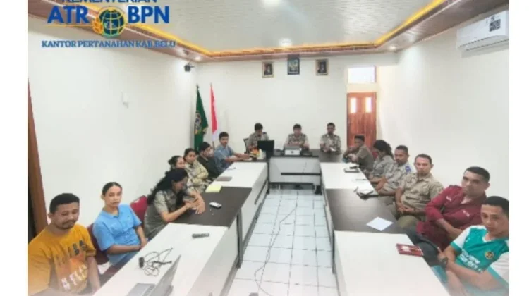 Kantor Pertanahan Belu Gelar Bimtek Peningkatan Kualitas Surveyor Berlisensi