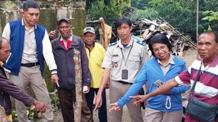 Kantor Pertanahan Belu Gelar Sidang Pemeriksaan Tanah di Desa Naekasa