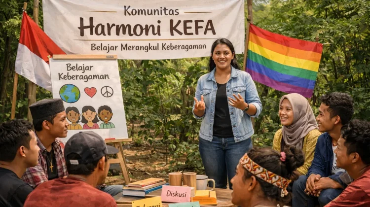 Komunitas Anak Muda Bangun Ruang Belajar tentang Keberagaman
