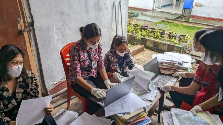 Lapas Atambua Lakukan Pemulihan Arsip Inaktif