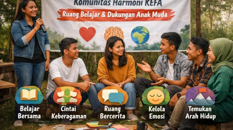 Komunitas Harmoni Kefa Jadi Ruang Belajar dan Dukungan Anak Muda