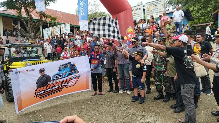 Peserta Fun Adventure Promosikan Pariwisata TTU Dari Kaenbaun