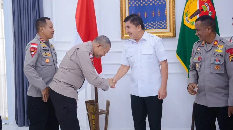 Komandan Brimob Batalyon A Pelopor Belu Siap Dukung Pemkab Belu