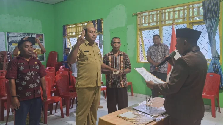Bupati TTU Berhentikan Kades Usapinonot  dan Tunjuk Pjs