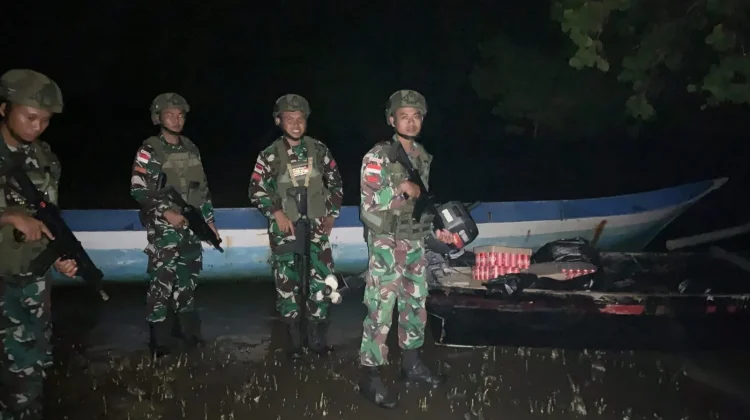 Yonarmed 12 Kostrad Perketat Pengawasan Perbatasan