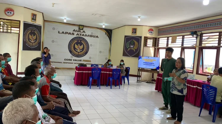 Semarak HBP Ke-62, Lapas Atambua Gelar Penyuluhan dan Pemeriksaan Gratis Warga Bina