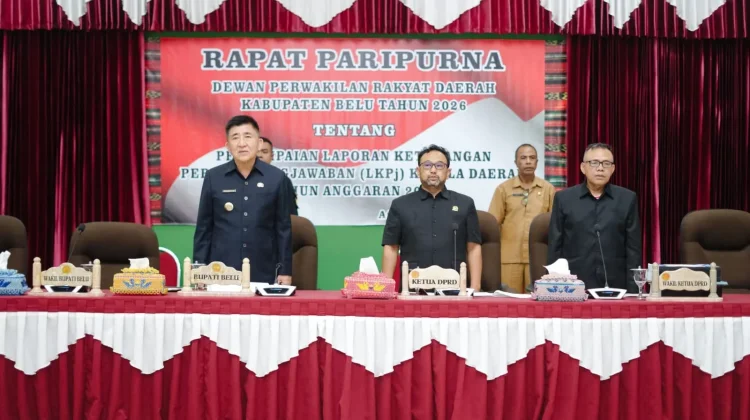 Pemerintah Kabupaten Belu Resmi Menyerahkan LKPJ 2025