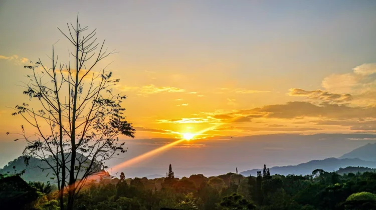 Keindahan Langit Berwarna Jingga, Tak Sekedar Memanjakan Mata