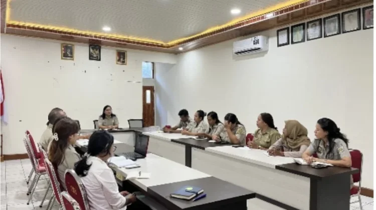Kantor Pertanahan Belu Gelar Rapat Evaluasi Pasca Libur Idulfitri