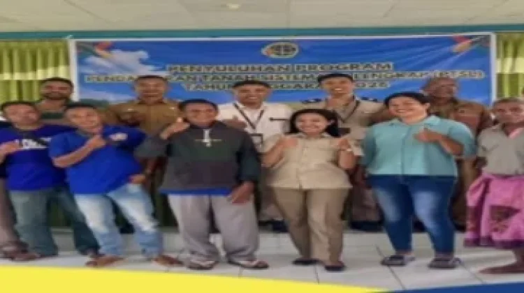 Desa Derokfaturene mendapatkan sentuhan PTSL 2026