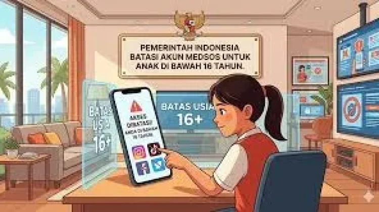 Pembatasan Media Sosial Dinilai Lindungi Ruang Tumbuh Siswa